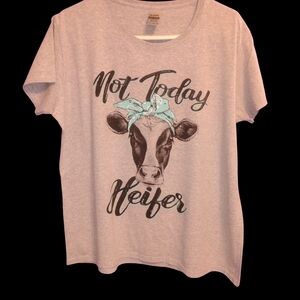 Gildan Heather Gray Heavy Cotton Shirt